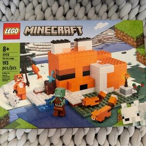 Lego Minecraft 21178 The Fox Lodge